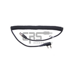 HEADSET CABLE EARMUFF PTT - CRS-HDHS-EMC