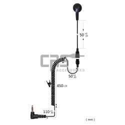 LISTEN ONLY EARBUD LONG - CRS-LOEBL