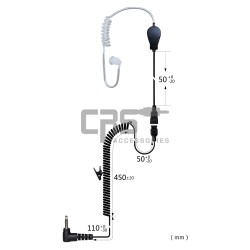 LISTEN ONLY MOULDED AIRTUBE LONG - CRS-LOLATML