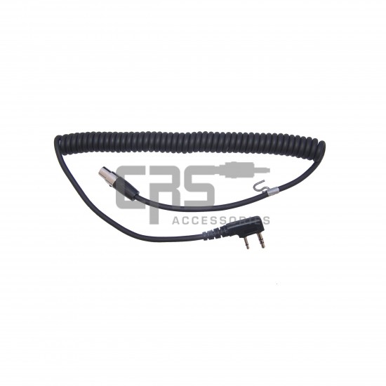 HEADSET CABLE EARMUFF PTT - CRS-HDHS-EMC HEADSET CABLE EARMUFF PTT - CRS-HDHS-EMC