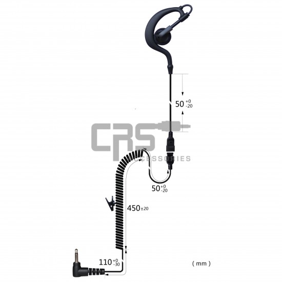 LISTEN ONLY EARHOOK LONG - CRS-LOEHL LISTEN ONLY EARHOOK LONG - CRS-LOEHL