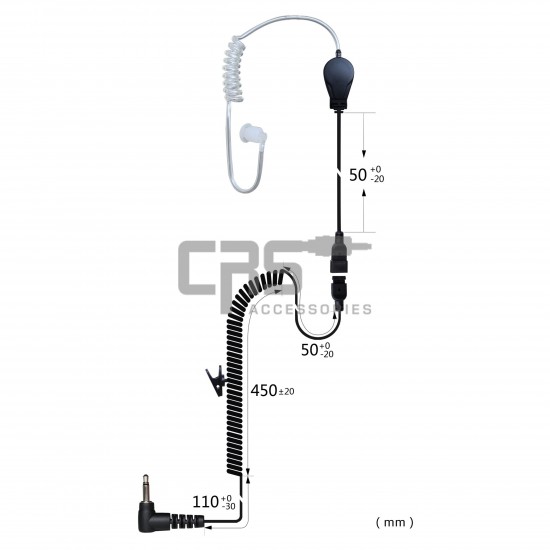 LISTEN ONLY MOULDED AIRTUBE LONG - CRS-LOLATML LISTEN ONLY MOULDED AIRTUBE LONG - CRS-LOLATML