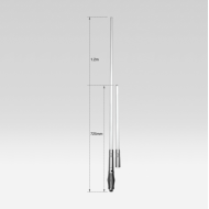 UNIDEN AT970W TWIN UHF CB ANTENNA PACK