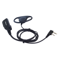 TALKPOD D-HOOK EARPIECE 2 WIRE MICROPHONE