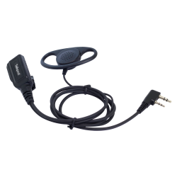 TALKPOD D-HOOK EARPIECE 2 WIRE MICROPHONE